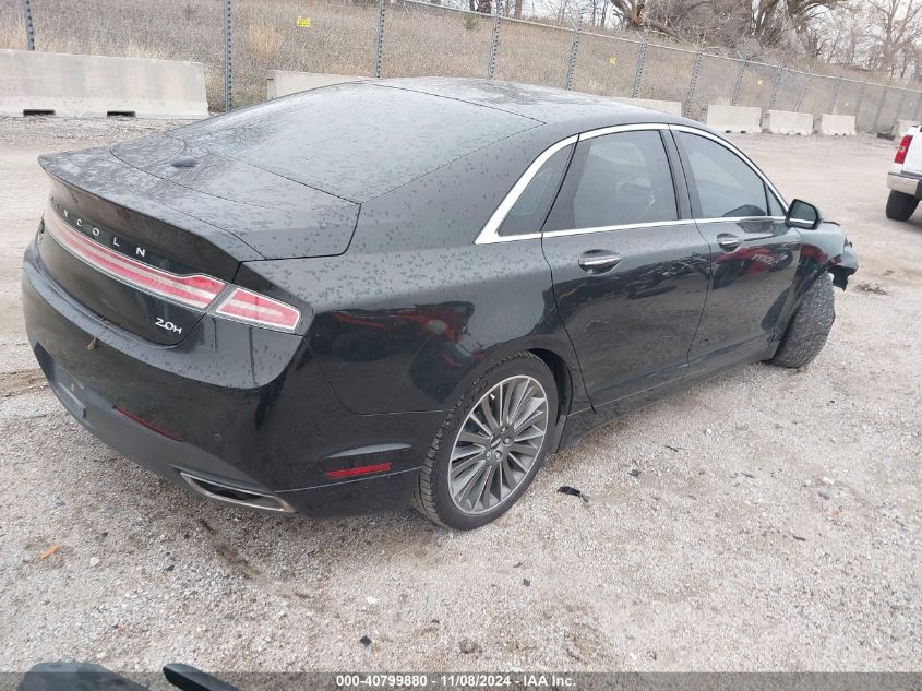 VIN 3LN6L2LU8FR606632 2015 Lincoln Mkz Hybrid no.4