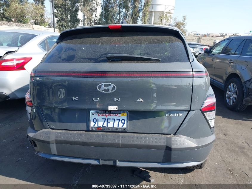 2024 HYUNDAI KONA ELECTRIC SEL KM8HC3A65RU011818