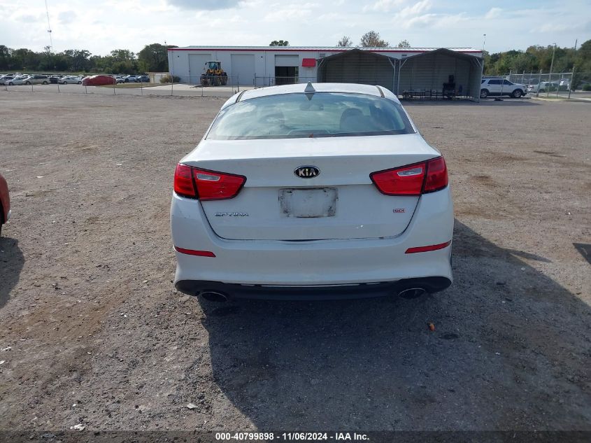 2015 Kia Optima Lx VIN: 5XXGM4A76FG420052 Lot: 40799898