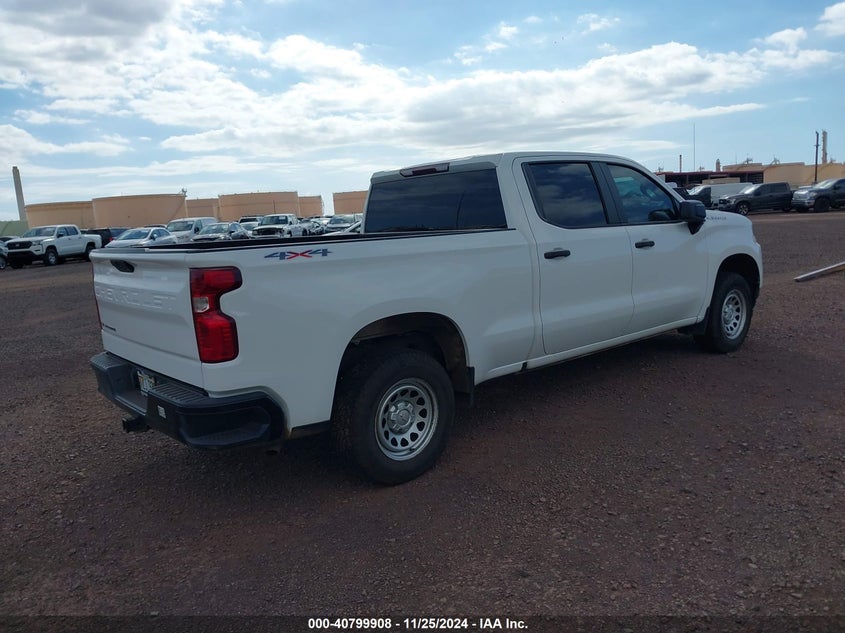Vin: 3gcuyaef3lg154571, lot: 41289423, chevrolet silverado 1500 4wd  standard bed wt 20204