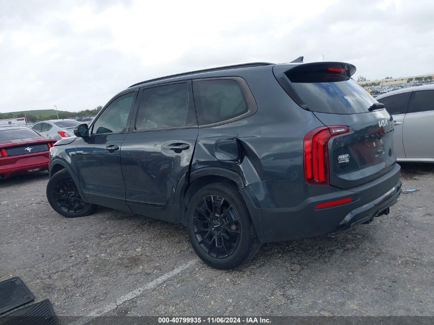 2022 Kia Telluride Ex VIN: 5XYP3DHC8NG270526 Lot: 40799935