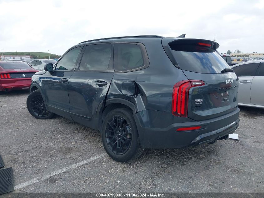 2022 Kia Telluride Ex VIN: 5XYP3DHC8NG270526 Lot: 40799935