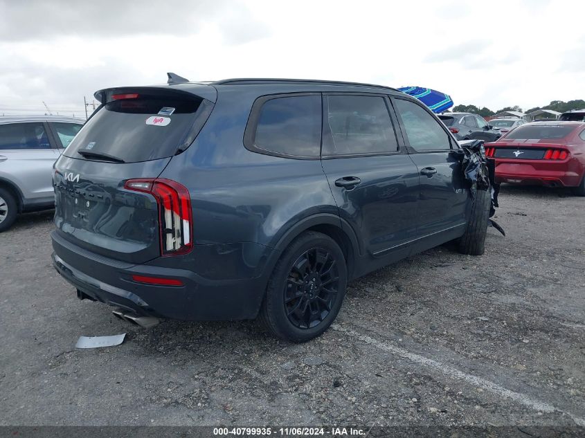 2022 Kia Telluride Ex VIN: 5XYP3DHC8NG270526 Lot: 40799935