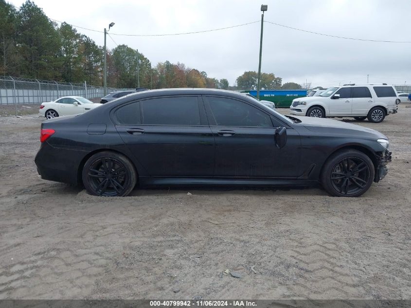 2017 BMW 740I XDRIVE - WBA7E4C30HGV23399