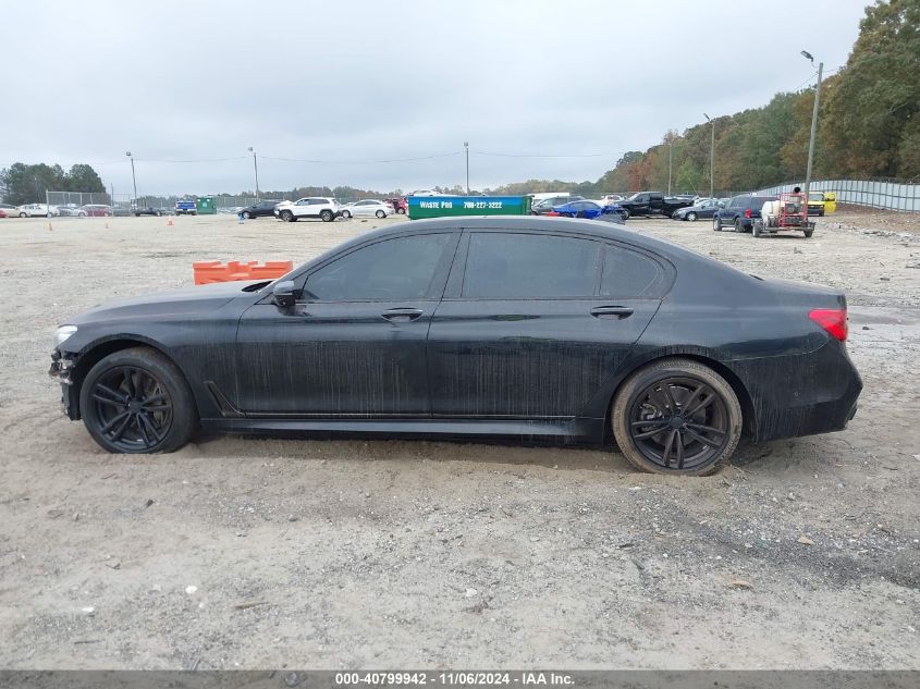 2017 BMW 740I XDRIVE - WBA7E4C30HGV23399