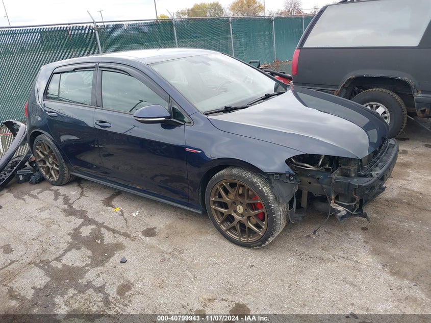 2016 VOLKSWAGEN GOLF GTI SE 4-DOOR - 3VW4T7AU9GM053027
