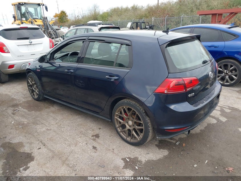 2016 VOLKSWAGEN GOLF GTI SE 4-DOOR - 3VW4T7AU9GM053027