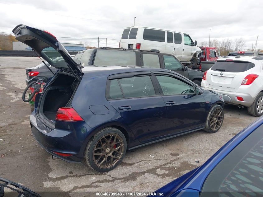 2016 VOLKSWAGEN GOLF GTI SE 4-DOOR - 3VW4T7AU9GM053027