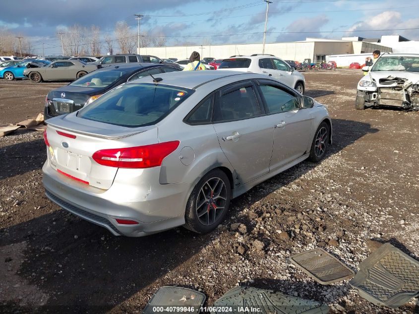 2015 Ford Focus Se VIN: 1FADP3F28FL247707 Lot: 40799946