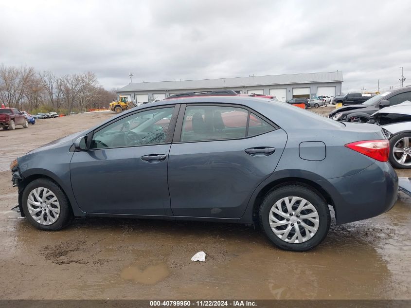 2018 Toyota Corolla Le VIN: 2T1BURHE3JC055437 Lot: 40799950