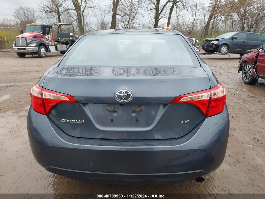 2018 Toyota Corolla Le VIN: 2T1BURHE3JC055437 Lot: 40799950