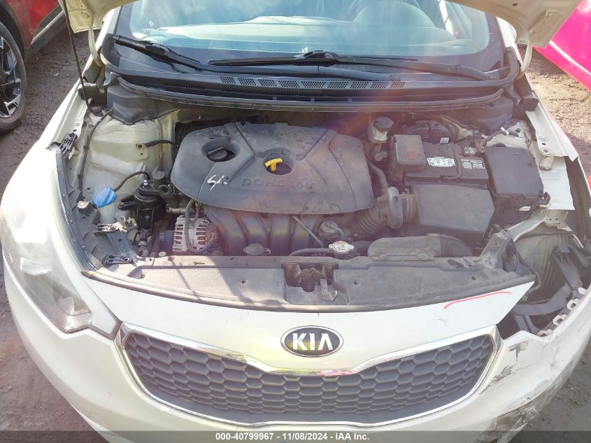 2014 Kia Forte Lx VIN: KNAFK4A6XE5253087 Lot: 40799967