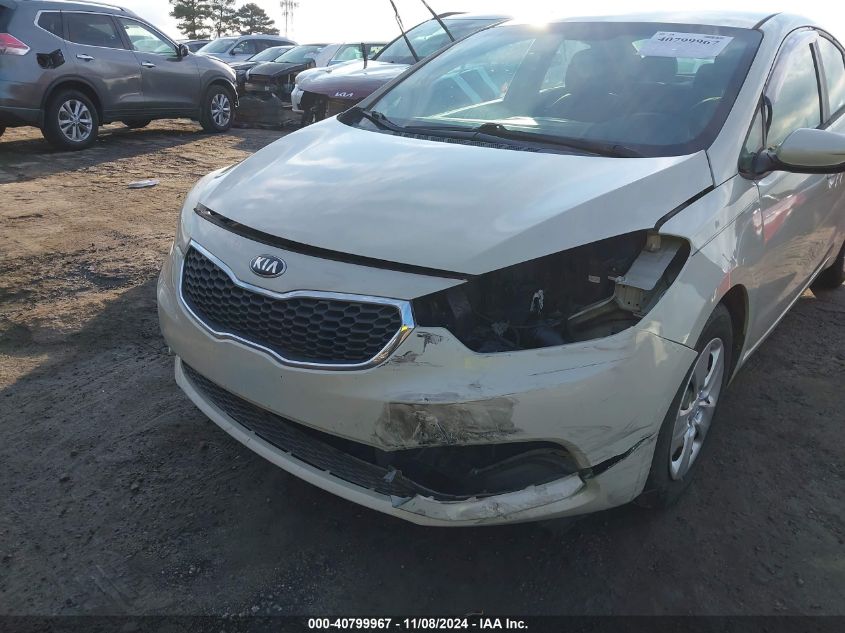 2014 Kia Forte Lx VIN: KNAFK4A6XE5253087 Lot: 40799967