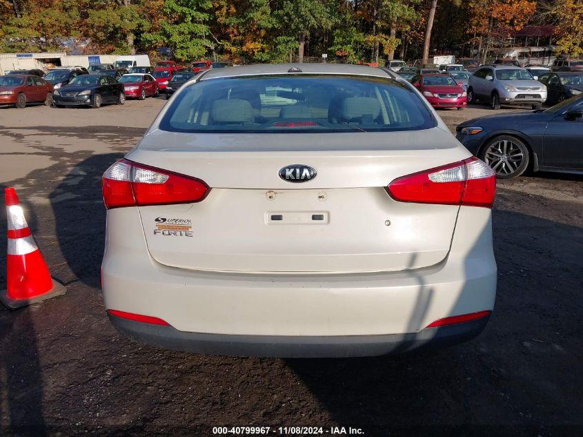 2014 Kia Forte Lx VIN: KNAFK4A6XE5253087 Lot: 40799967