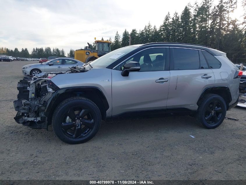 2021 Toyota Rav4 Hybrid Xse VIN: JTME6RFV0MJ011303 Lot: 40799978