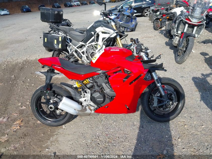 2024 Ducati Supersport VIN: ZDMVABDS2RB000629 Lot: 40799991