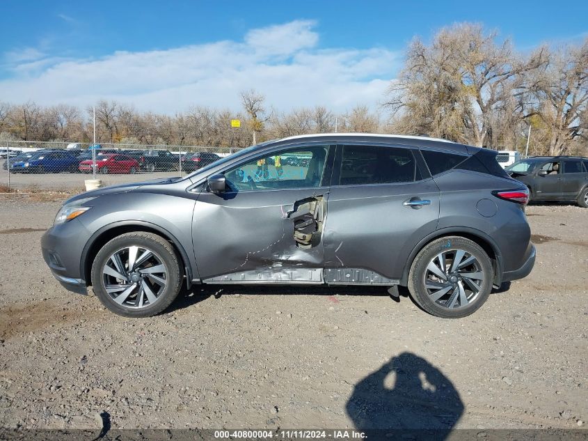 2018 Nissan Murano Platinum VIN: 5N1AZ2MH8JN148712 Lot: 40800004