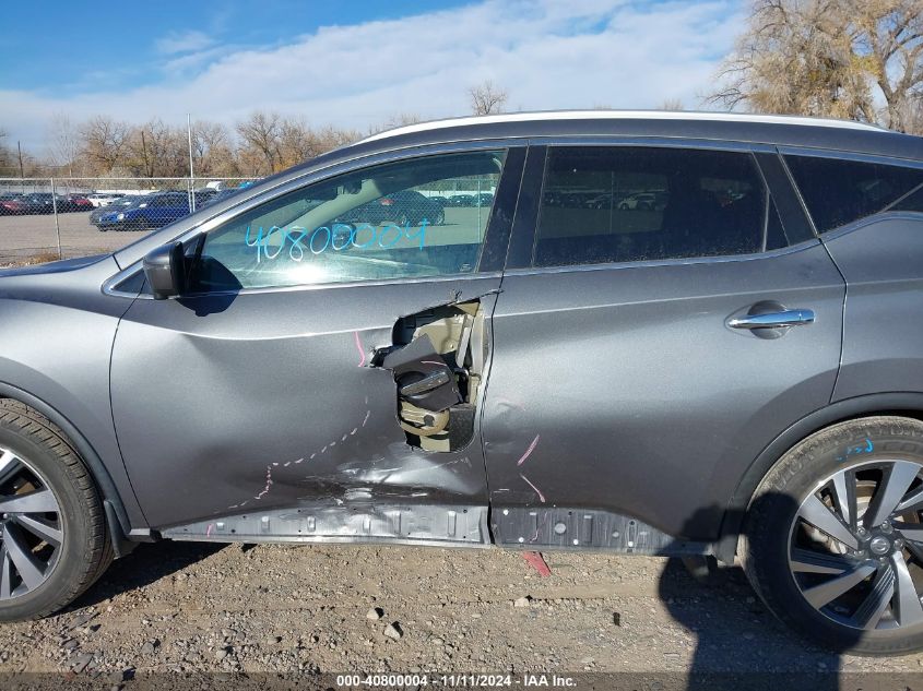 2018 Nissan Murano Platinum VIN: 5N1AZ2MH8JN148712 Lot: 40800004