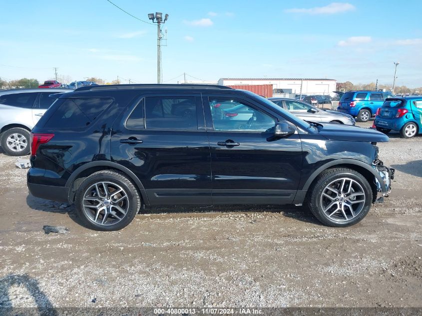 2016 Ford Explorer Sport VIN: 1FM5K8GT2GGB26615 Lot: 40800013