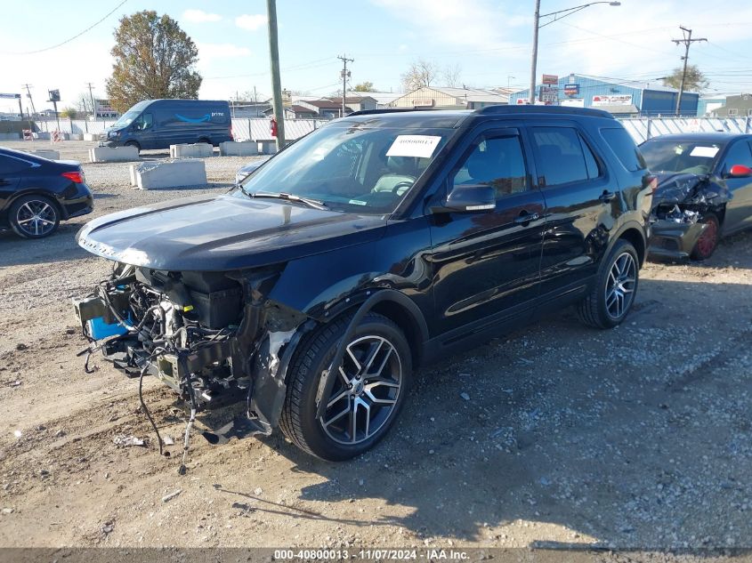 2016 Ford Explorer Sport VIN: 1FM5K8GT2GGB26615 Lot: 40800013