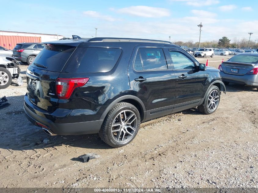 2016 Ford Explorer Sport VIN: 1FM5K8GT2GGB26615 Lot: 40800013