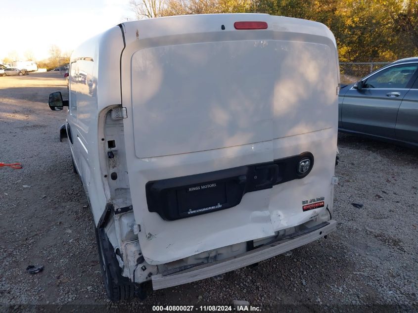 VIN ZFBERFAB8H6E49116 2017 RAM PROMASTER CITY TRADESMAN