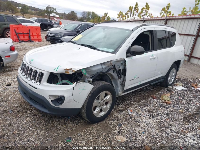 VIN 1C4NJCBB9GD574568 2016 Jeep Compass, Sport no.2