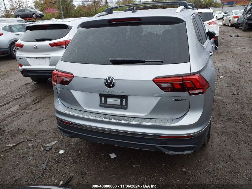 2024 Volkswagen Tiguan 2.0T Se/Wolfsburg Edition VIN: 3VV2B7AX2RM006305 Lot: 40800063