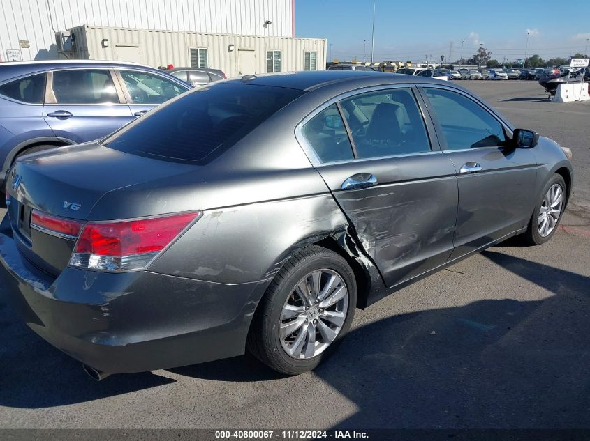 2011 Honda Accord 3.5 Ex-L VIN: 1HGCP3F80BA028032 Lot: 40800067