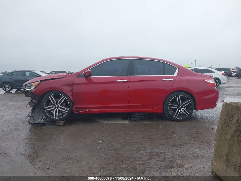 2016 Honda Accord Sport VIN: 1HGCR2F53GA137098 Lot: 40800076