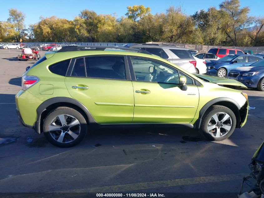 2014 Subaru Xv Crosstrek Hybrid 2.0I Touring VIN: JF2GPBKCXEH271042 Lot: 40800080