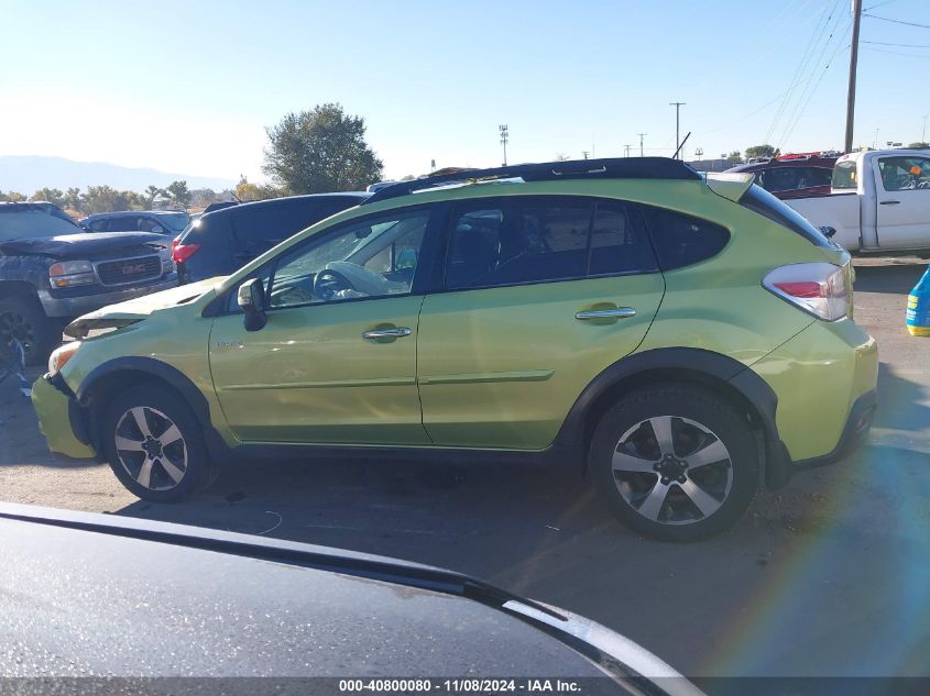 2014 Subaru Xv Crosstrek Hybrid 2.0I Touring VIN: JF2GPBKCXEH271042 Lot: 40800080