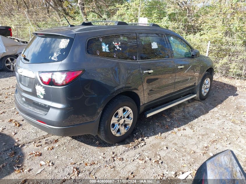 2013 Chevrolet Traverse Ls VIN: 1GNKRFED8DJ162799 Lot: 40800087