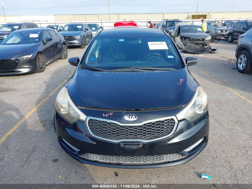 2014 Kia Forte Lx VIN: KNAFK4A65E5246256 Lot: 40800102