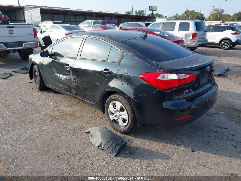 2014 Kia Forte Lx VIN: KNAFK4A65E5246256 Lot: 40800102