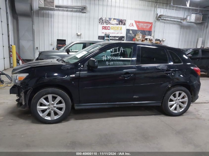 2015 Mitsubishi Outlander Sport Se VIN: 4A4AR4AUXFE025611 Lot: 40800110