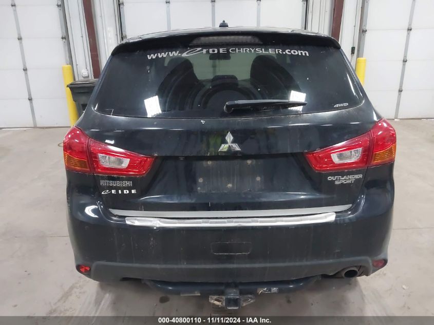 2015 Mitsubishi Outlander Sport Se VIN: 4A4AR4AUXFE025611 Lot: 40800110