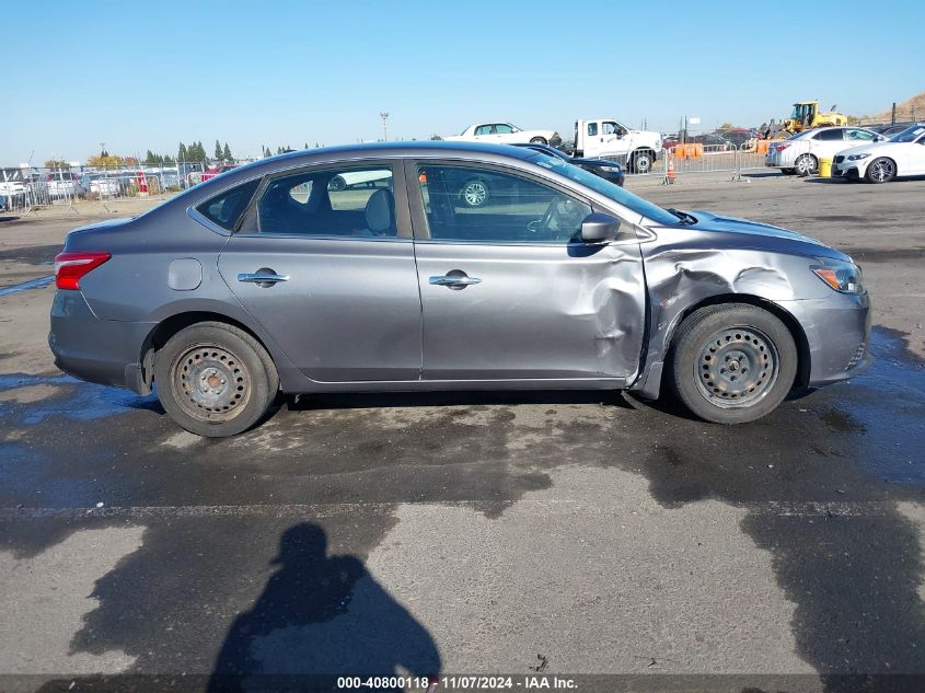 2016 Nissan Sentra Sv VIN: 3N1AB7AP6GL677587 Lot: 40800118