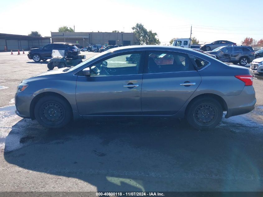 2016 Nissan Sentra Sv VIN: 3N1AB7AP6GL677587 Lot: 40800118