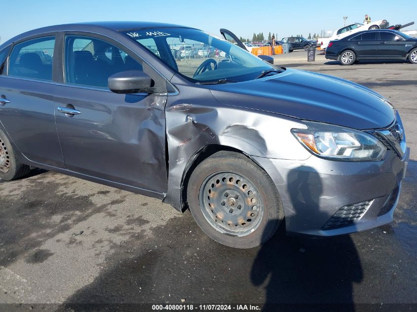 2016 Nissan Sentra Sv VIN: 3N1AB7AP6GL677587 Lot: 40800118