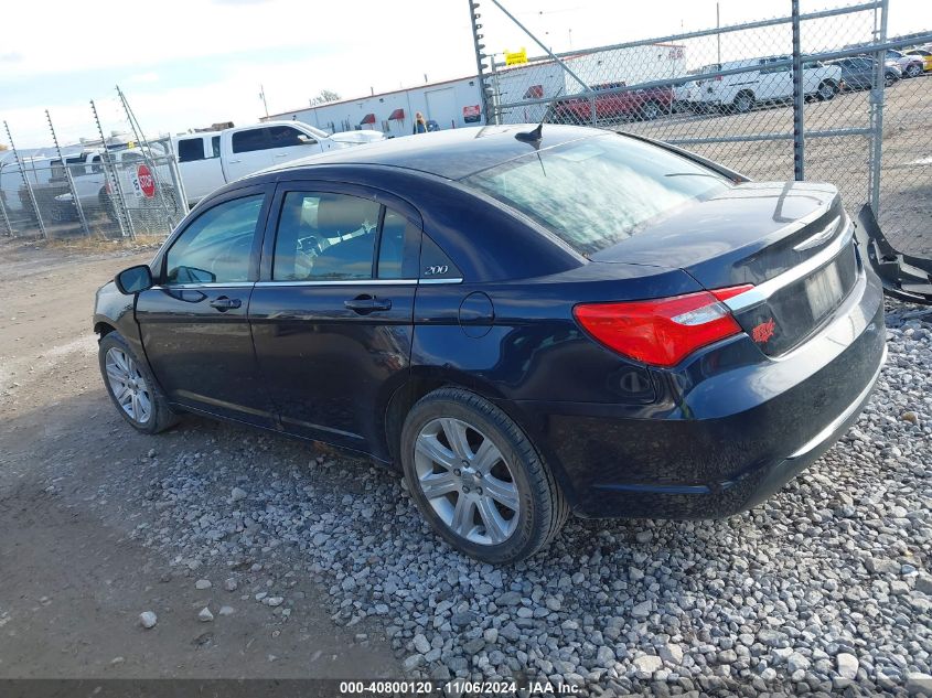 2012 Chrysler 200 Touring VIN: 1C3CCBBB7CN124552 Lot: 40800120