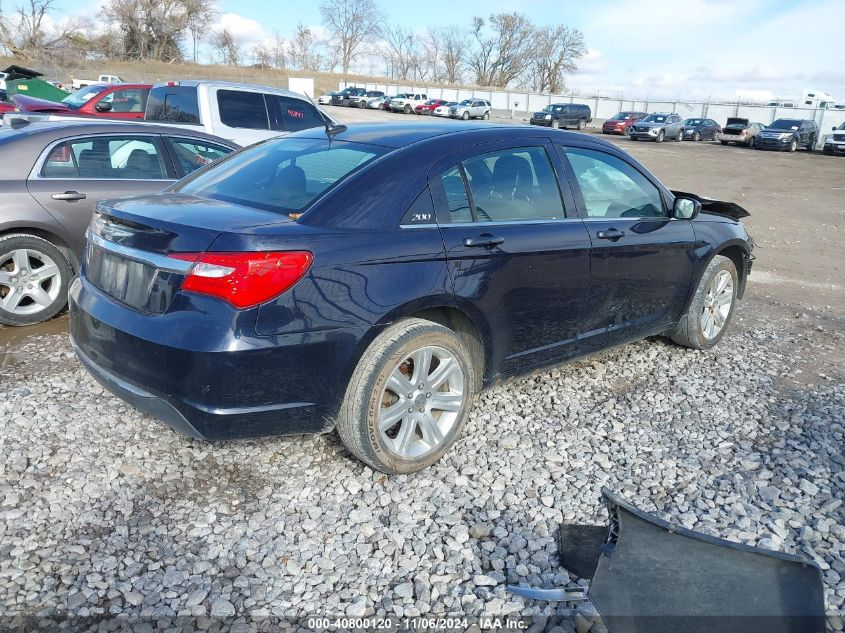 2012 Chrysler 200 Touring VIN: 1C3CCBBB7CN124552 Lot: 40800120