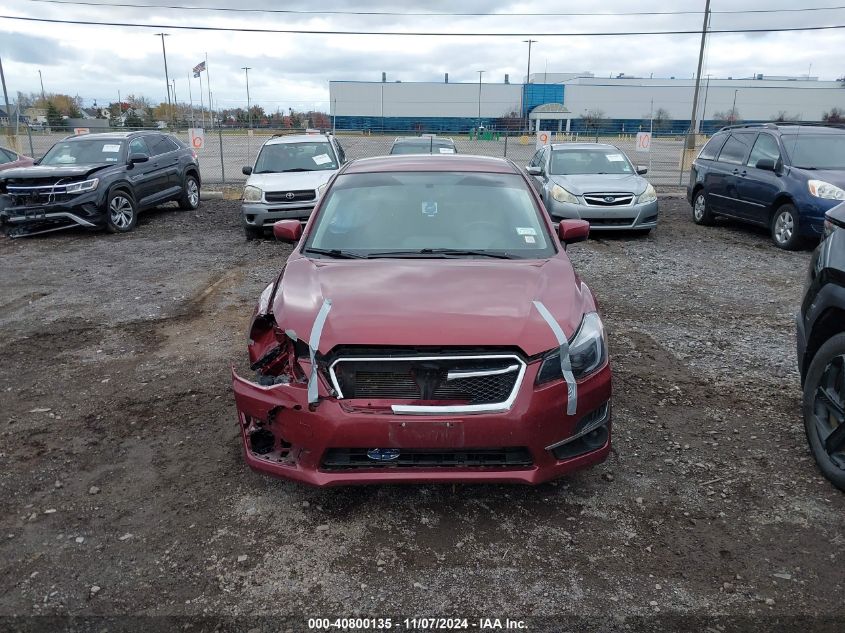 2015 Subaru Impreza 2.0I Premium VIN: JF1GPAC62F8256396 Lot: 40800135