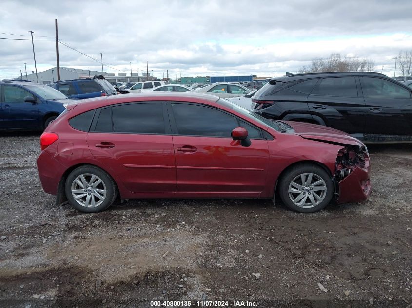 2015 Subaru Impreza 2.0I Premium VIN: JF1GPAC62F8256396 Lot: 40800135