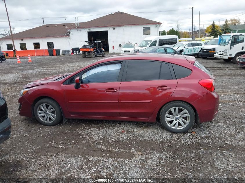 2015 Subaru Impreza 2.0I Premium VIN: JF1GPAC62F8256396 Lot: 40800135