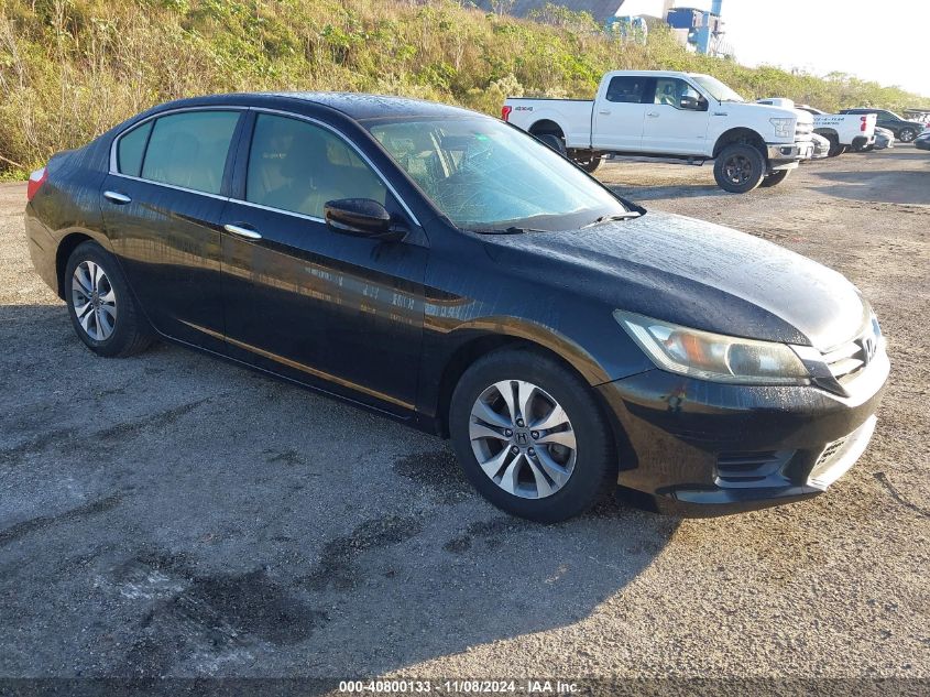 VIN 1HGCR2F37EA118386 2014 Honda Accord, LX no.1