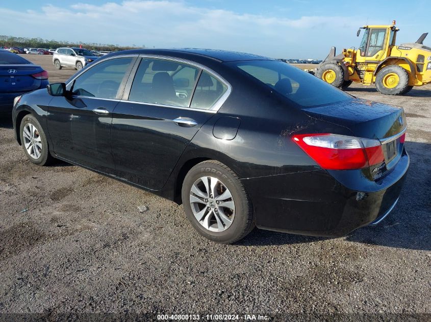 VIN 1HGCR2F37EA118386 2014 Honda Accord, LX no.3