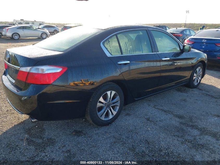 VIN 1HGCR2F37EA118386 2014 Honda Accord, LX no.4