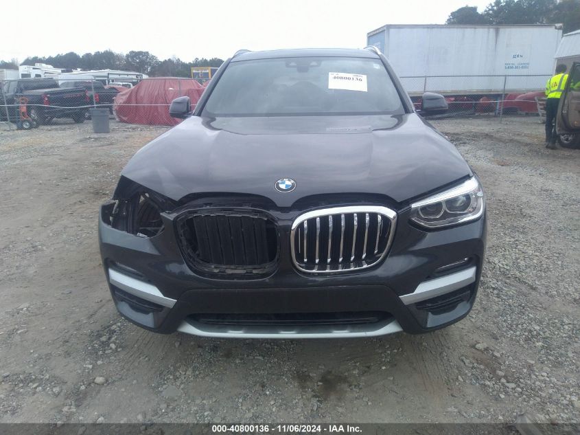 2020 BMW X3 Sdrive30I VIN: 5UXTY3C03L9B17706 Lot: 40800136