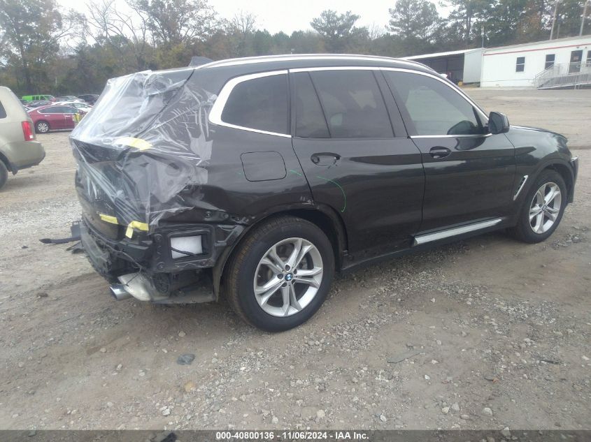 2020 BMW X3 Sdrive30I VIN: 5UXTY3C03L9B17706 Lot: 40800136